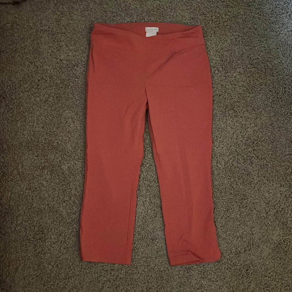 Capri dress pants.